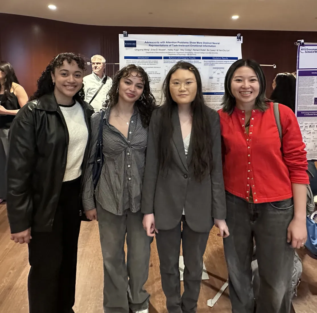 This image depicts the FAB Lab at Qingyang's Senior Thesis Presentation. 